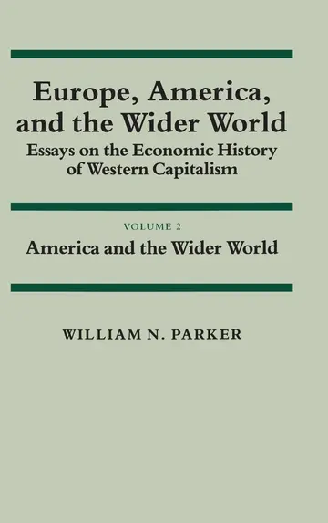 Cover of Europe, America, and the Wider World