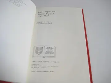 Cover of Late Georgian and Regency England, 1760–1837
