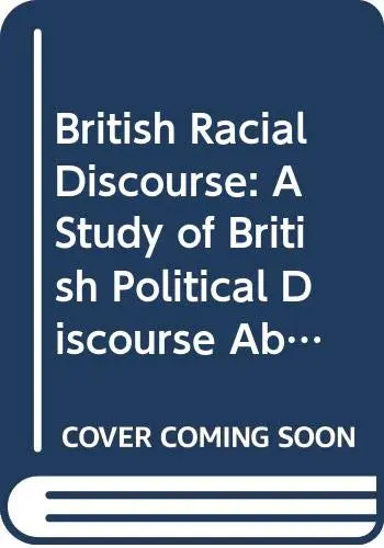 Cover of British Racial Discourse