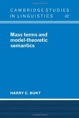 Cover of Mass Terms and Model-Theoretic Semantics
