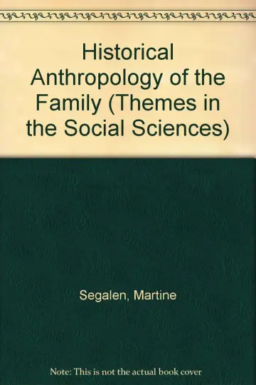 Cover of Historical Anthropology of the Family