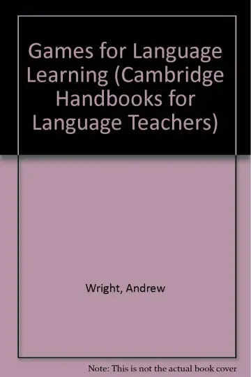 Cover of Games for Language Learning