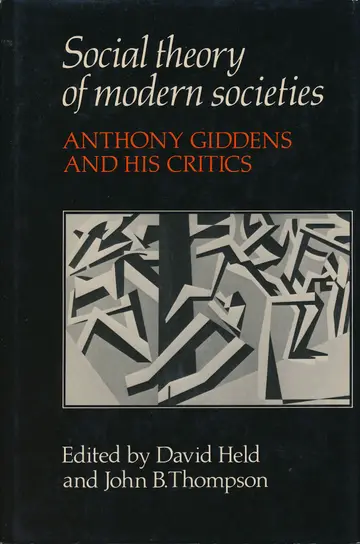 Cover of Social Theory of Modern Societies