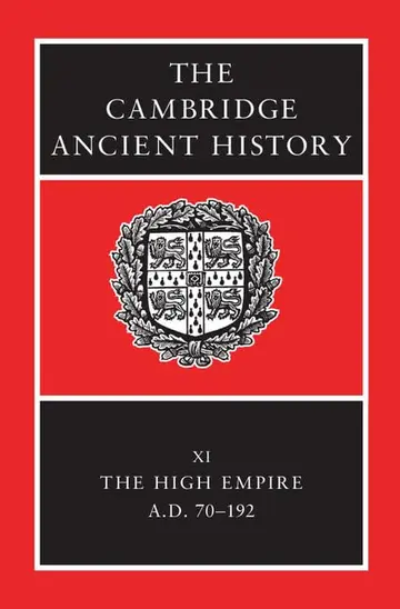 Cover of The Cambridge Ancient History
