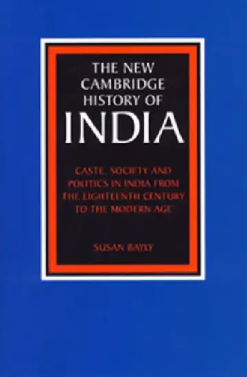 Cover of Caste, Society and Politics in India from the Eighteenth Century to the Modern Age