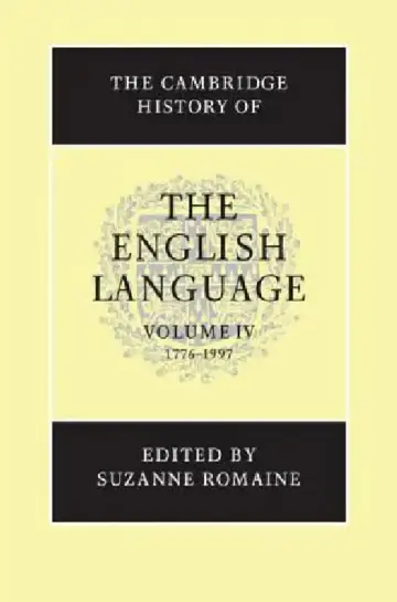 Cover of The Cambridge History of the English Language