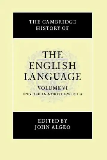 Cover of The Cambridge History of the English Language