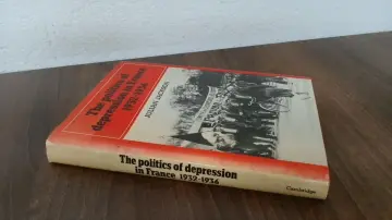 Cover of The Politics of Depression in France 1932–1936