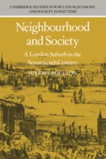 Cover of Neighbourhood and Society