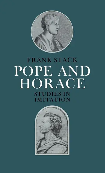 Cover of Pope and Horace