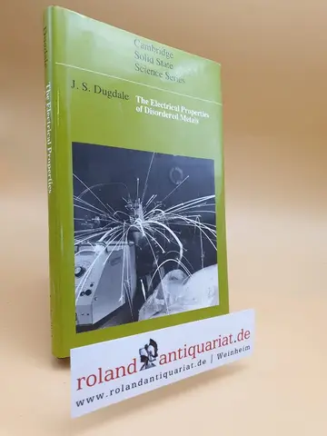 Cover of The Electrical Properties of Disordered Metals