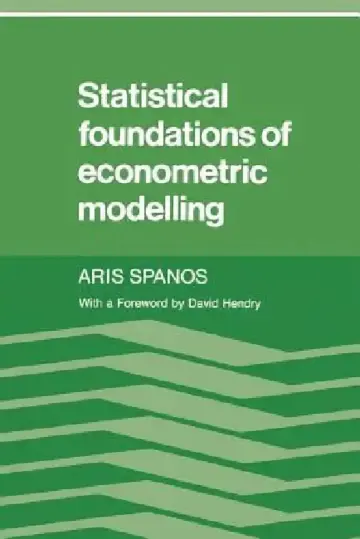 Cover of Statistical Foundations of Econometric Modelling
