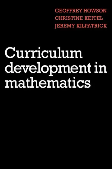 Cover of Curriculum Development in Mathematics