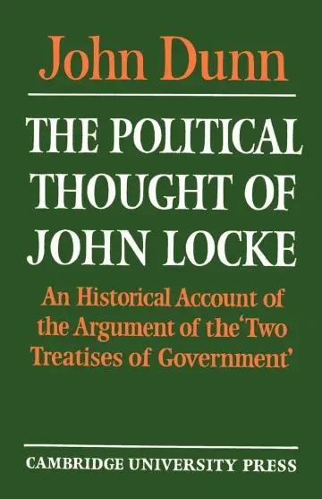 Cover of The Political Thought of John Locke