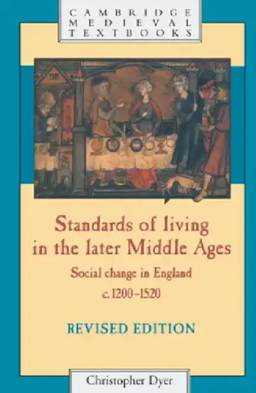 Cover of Standards of Living in the Later Middle Ages