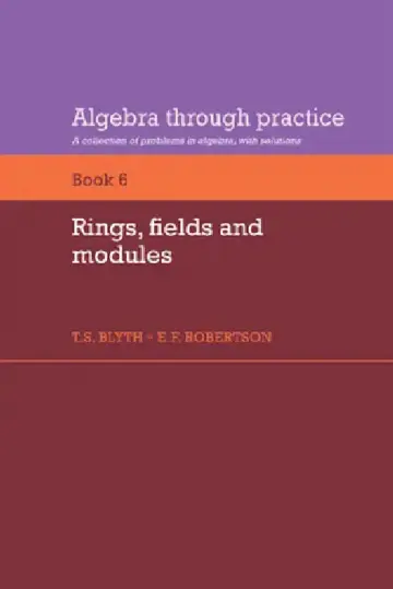 Cover of Rings, Fields and Modules