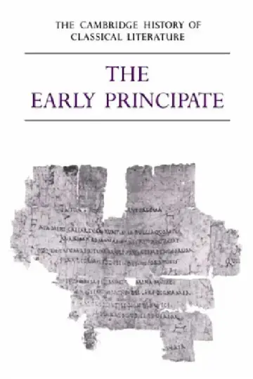Cover of The Cambridge History of Classical Literature