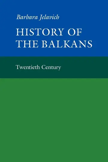 Cover of History of the Balkans