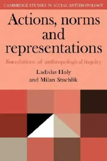 Cover of Actions, Norms and Representations