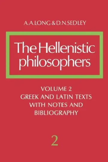 Cover of The Hellenistic Philosophers