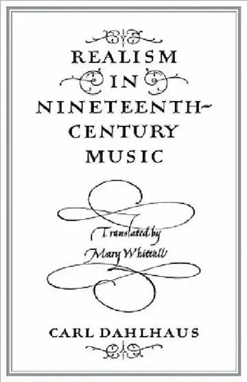 Cover of Realism in Nineteenth-Century Music