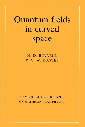 Cover of Quantum Fields in Curved Space