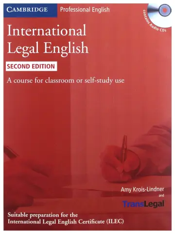 Cover of International Legal English Students Book with Audio CDs (3)