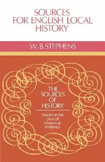 Cover of Sources for English Local History