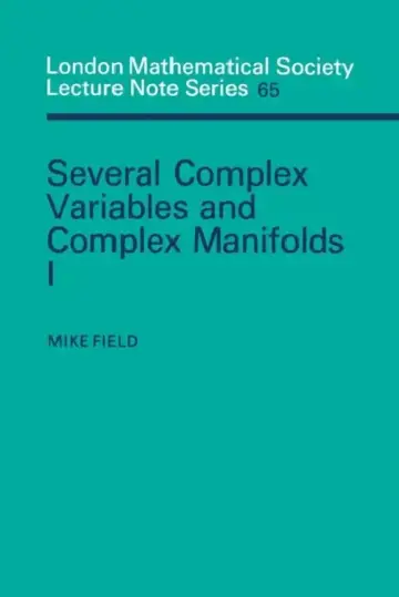 Cover of Several Complex Variables and Complex Manifolds I