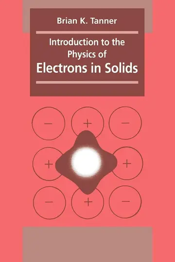 Cover of Introduction to the Physics of Electrons in Solids