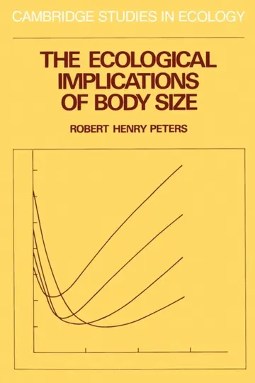 Cover of The Ecological Implications of Body Size