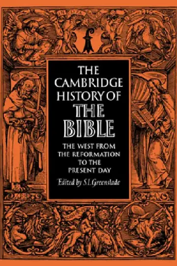 Cover of The Cambridge History of the Bible