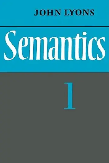 Cover of Semantics