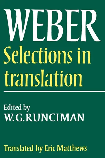 Cover of Max Weber