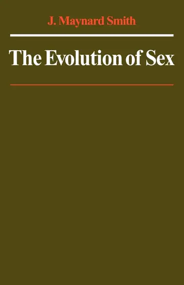 Cover of The Evolution of Sex