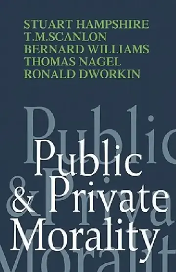 Cover of Public and Private Morality