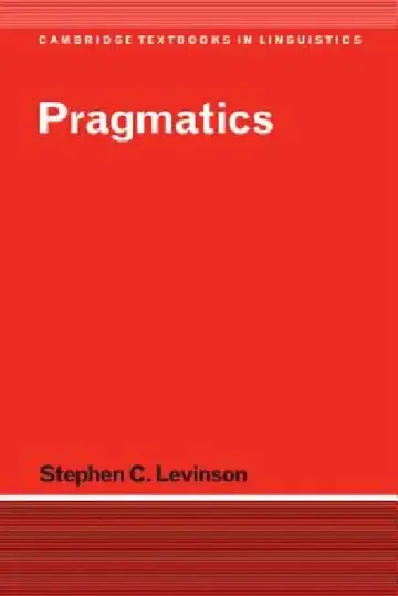 Cover of Pragmatics