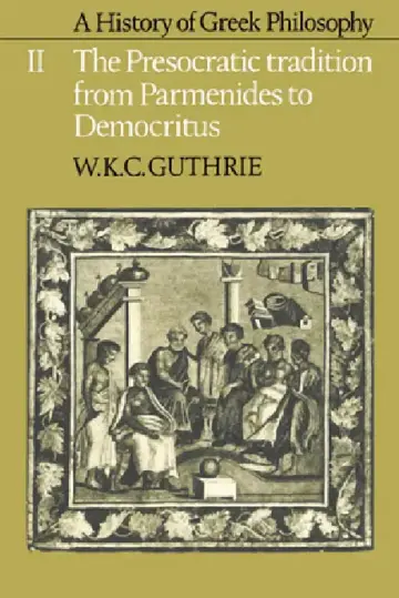 Cover of A History of Greek Philosophy