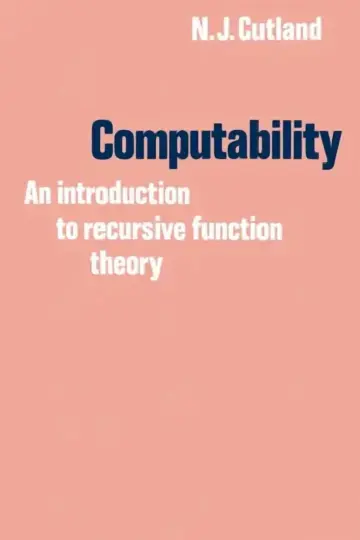 Cover of Computability