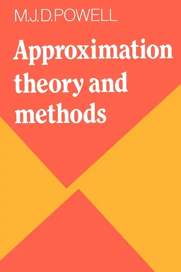 Cover of Approximation Theory and Methods