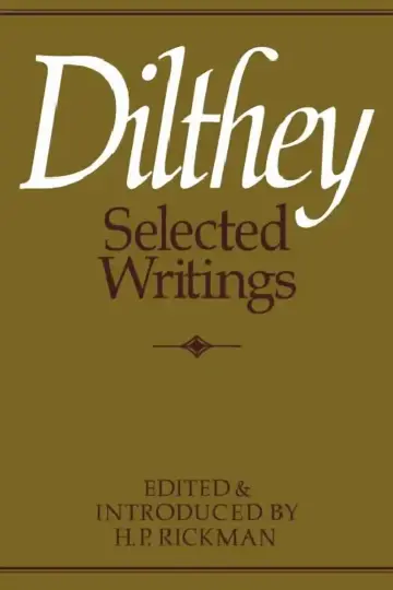 Cover of Dilthey Selected Writings