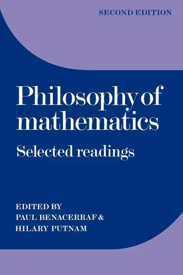 Cover of Philosophy of Mathematics