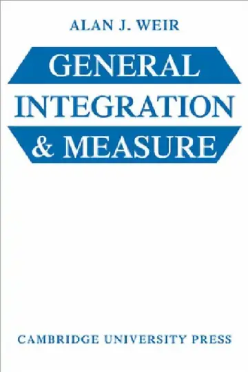 Cover of General Integration & Measure