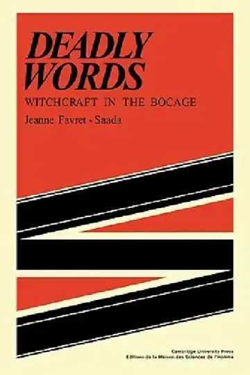 Cover of Deadly Words