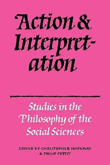 Cover of Action and Interpretation