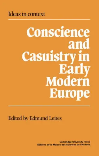 Cover of Conscience and Casuistry in Early Modern Europe