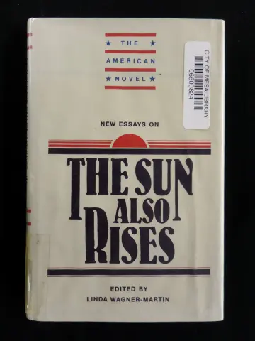 Cover of New Essays on the Sun Also Rises