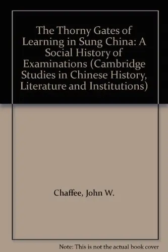 Cover of The Thorny Gates of Learning in Sung China