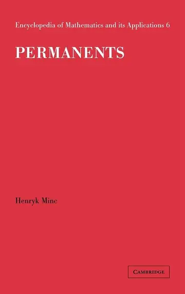 Cover of Permanents