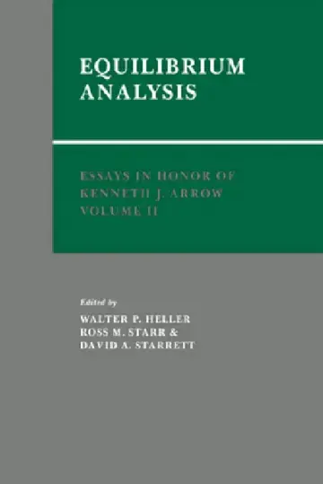 Cover of Essays in Honor of Kenneth J. Arrow